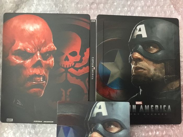 Captain America 4K Lenticular Steelbook