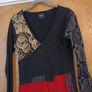 Desigual Black Dress.  S. M-12. Image 2