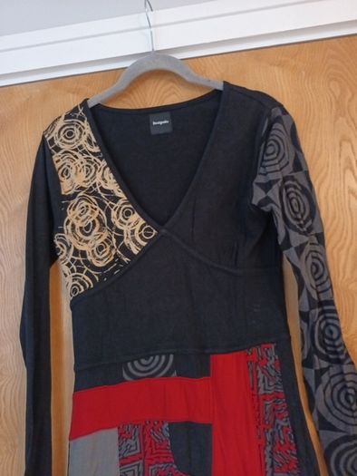 Desigual Black Dress.  S. M-12.