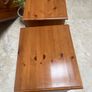 Matching Pair Of Pine Bedside Lockers - Tables - Can Deliver Image 2