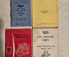 Lister Air Cooled Diesel Engines Pocket Reference Book Plus 3 Other Books On Engineering.  All In Good Condition.  See Photos For Same.