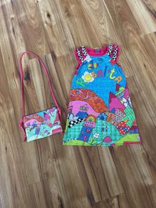 Rosalitas Senoritas dress age 8 & Bag excellent condition!