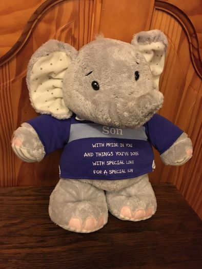 Elliot and Buttons Elephant Plush Soft Toy