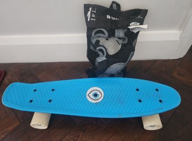Scateboard and pads