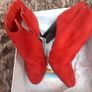 Una Healy red Ladies ankle boots Image 4