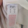 Brand new F&F cream longer line blouse size UK20 EU48 Postage included Image 5