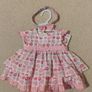 Cutey Couture Designer Baby Dress, bottoms and headband Image 2