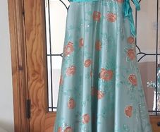 Mint & Coral dress