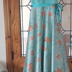 Mint & Coral dress