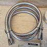 Hansgrohe Crometta Vario Shower Head + Hose Chrome/White Image 5