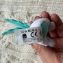2020 McDonalds Ty Beanie Boos Ali White Unicorn Soft Plush Toy Mini about 3" Used Dirty Please look at the pictures Image 10