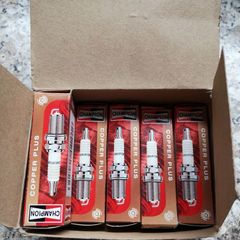 Spark plug job lot 6X champion l82yc  copper plus