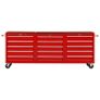 Tool Trolley with 15 Drawers Steel Red (147175+2x147176) Image 3