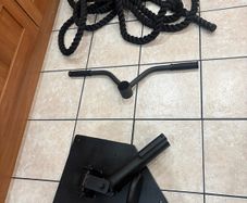 Olympic Full Commercial Heavy Gym Landmine, T Bar Row And A Battle Rope, Selling Half Current Price New In Shops!
