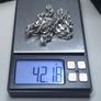 Vintage Hallmarked Sterling Silver Heavy Curb Chain 61cm 42.18g Image 3