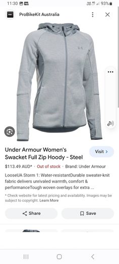 Under Armour - Storm1 Coldgear Tracksuit - Size XS - Brand New RRP 200