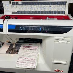 ELNA 3005 Sewing Machine - Just Serviced - Swiss made ! - Heavy Duty 70W machine - Excellent condition