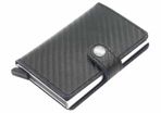 Brand New Carbon Fiber Smart Single Layer Card Holder Black.