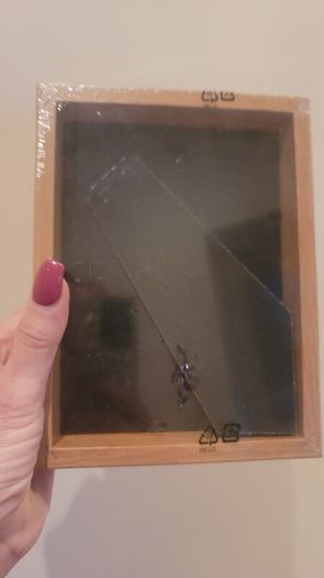 Ikea RIBBA Chunky Box Photo Frames x3