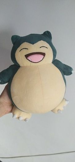 Pokemon Snorlax Angry Plush Stuffed Toy 25cm