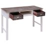 Writing Desk Brown 110x45x76 cm Wood Image 2