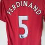 Manchester United 2011-12 xl boys shirt ferdinand number 5 on back in excellent condition Image 7
