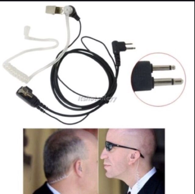 Covert walkie talkie motorola earpiece