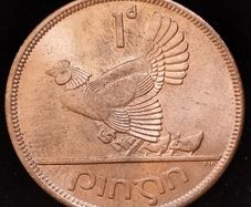 Ireland - 1968 - Penny - UNC - KM.11 - [2]