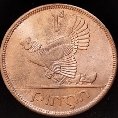 Ireland - 1968 - Penny - UNC - KM.11 - [2]