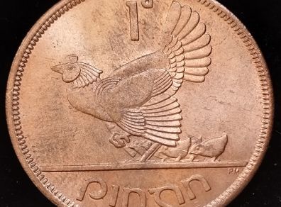 Ireland - 1968 - Penny - UNC - KM.11 - [2]