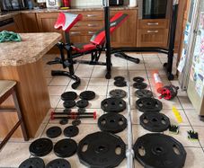 Olympic All On 1 Gym Set!!
