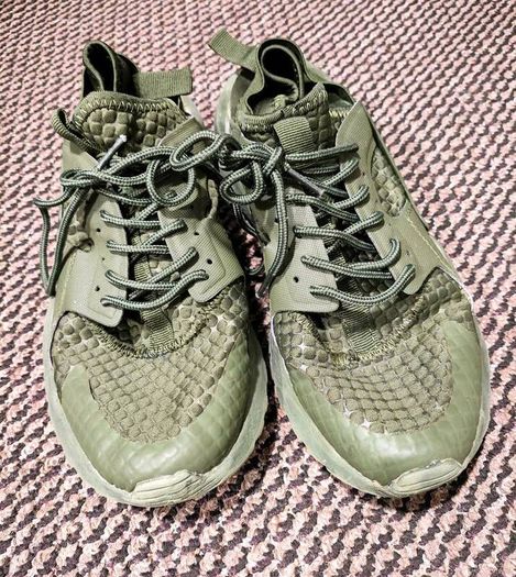 Nike Air Huarache Run Ultra Cargo Khaki Olive  Size EU 42/ UK 8