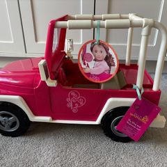 Our generation pink Jeep