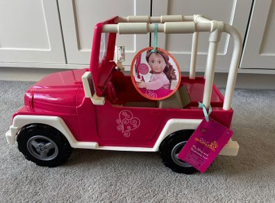 Our generation pink Jeep