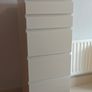 Tall Vanity Chest of Drawers with Mirror Image 3