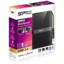 1TB External Hard Drive Silicon Power Armor A60 Shockproof Portable Hard Drive - USB3.0 - Black/Green Edition Image 2
