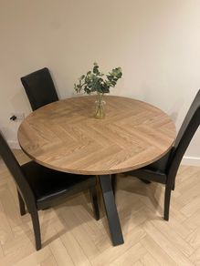 Table and chairs