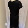 Selected Femme Black Lace Fully Lined Dress - Size 12 Image 5