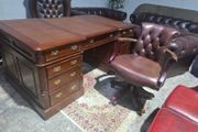 large partners desk+captains chair