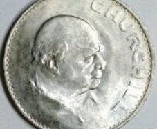 1965 British Crown - Winston Churchill