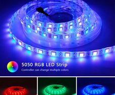 5M 300 Leds 5050SMD strip light full kit