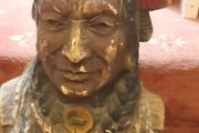 Red Indian Bust