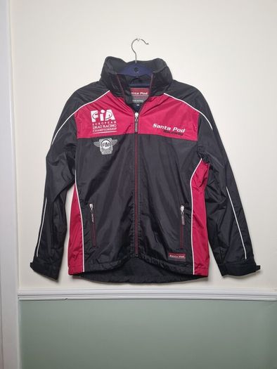Mens SANTA POD RACEWAY jacket european drag racing Size XXS extra small adult