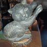 Cast Iron Cat Door Stop Image 2