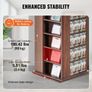 Media Storage Cabinet, Rotating Media Tower, Holds up to 1040 CDs, Protects & Organizes Music, Movie, Video Games or Memorabilia Image 4