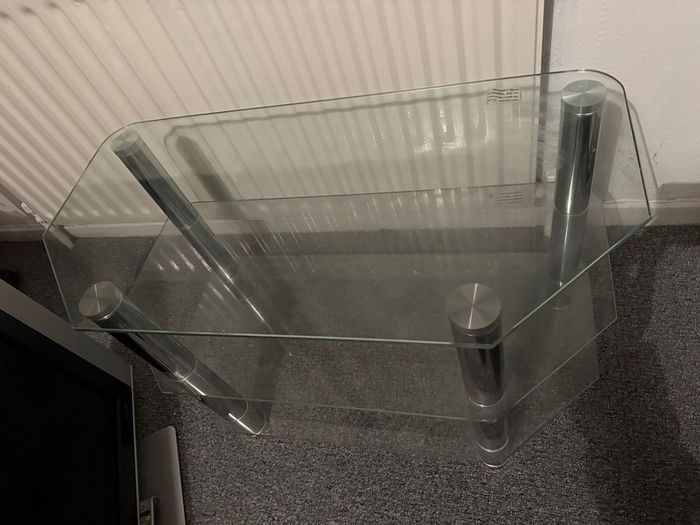 Glass Tv Stand