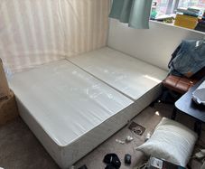 Double bed base