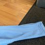 Cornflower blue oasis jeans with zip at ankle Image 3