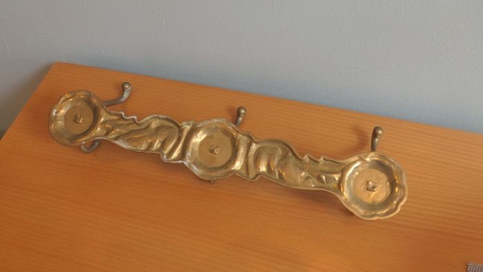 Antique Brass Coat Hooks