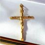 Vintage Hallmarked 9ct Gold Crucifix Image 5